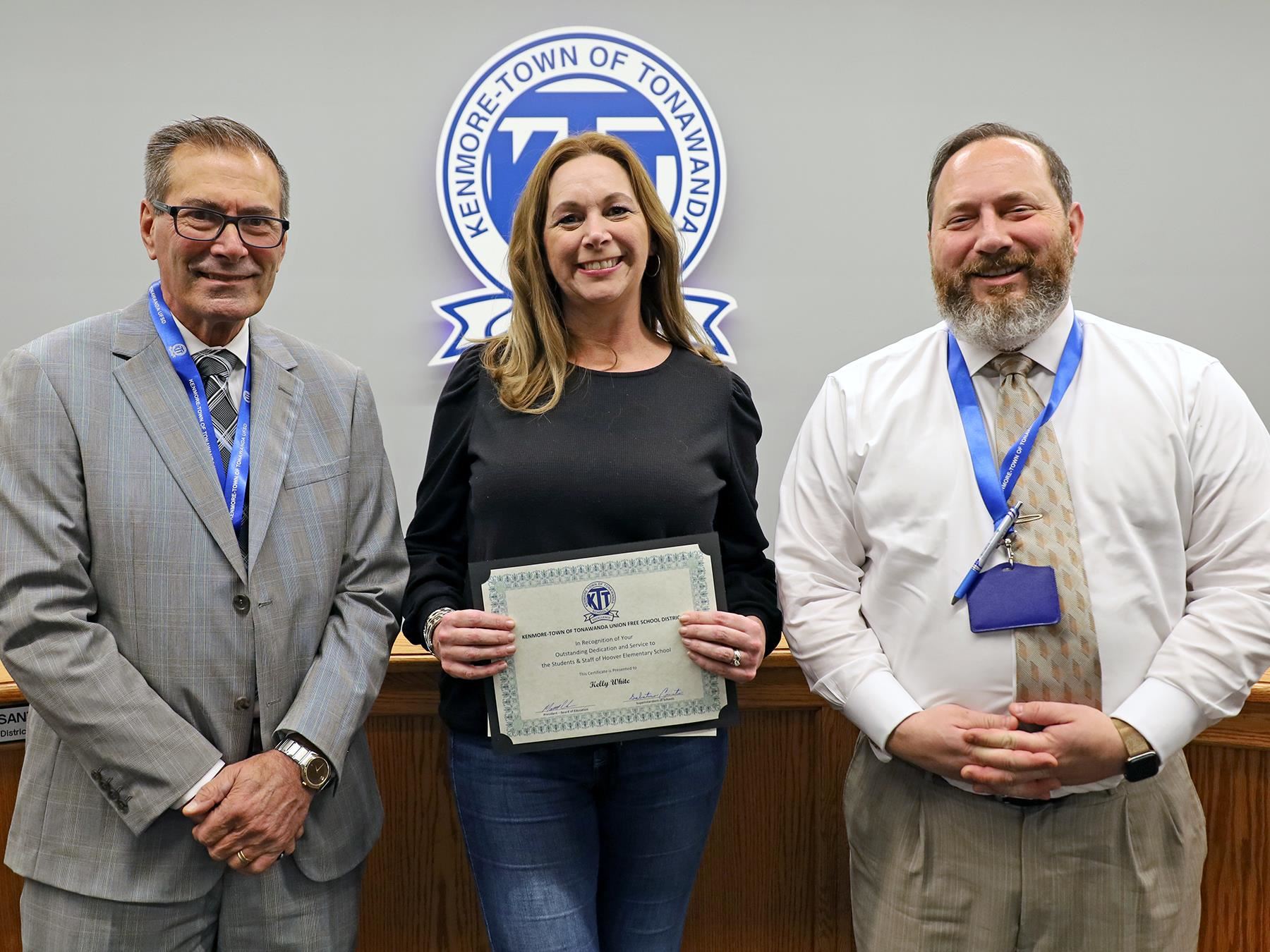 Kelly White, Hoover Elementary School Teacher Aide